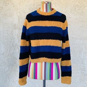 Deep Sugar Plush Cropped Sweater 0177